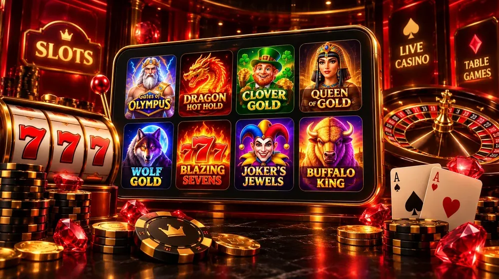 Khelibet Casino promotional banner with rewards